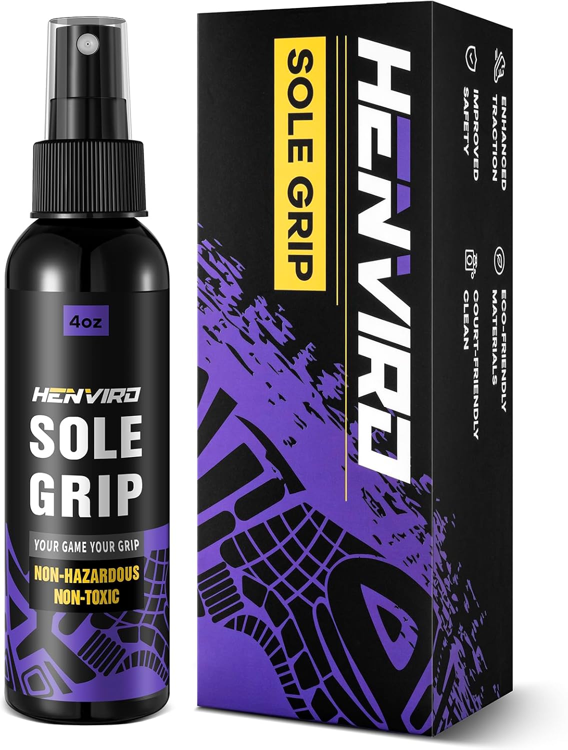 Henviro Basketball Shoe Grip Spray - Basketball Accessories