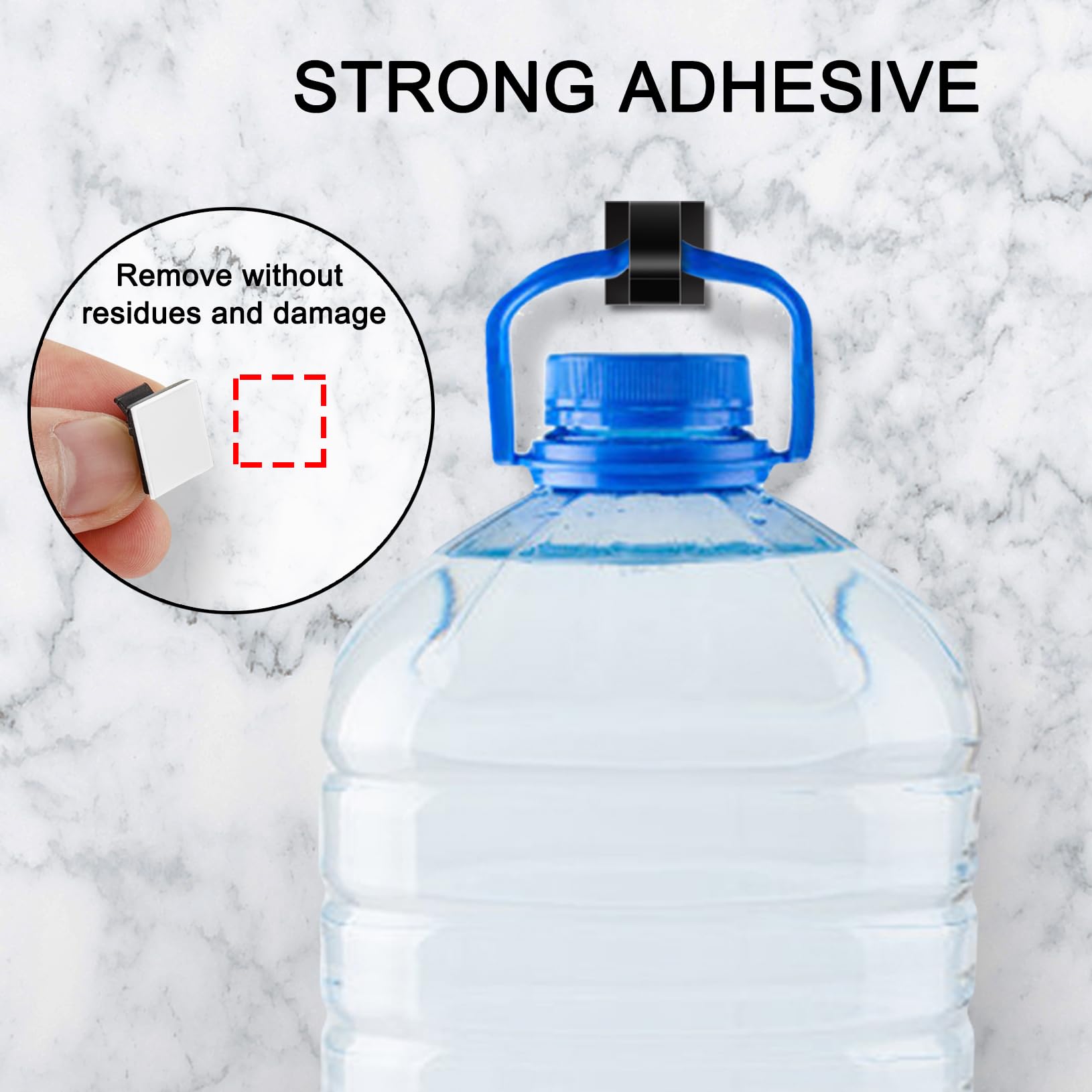 100 Pcs Cable Clips Adhesive Cable Organizer Cord Holder Wire Clip Wire Management Self Adhesive Hooks Wire Holder — view 4