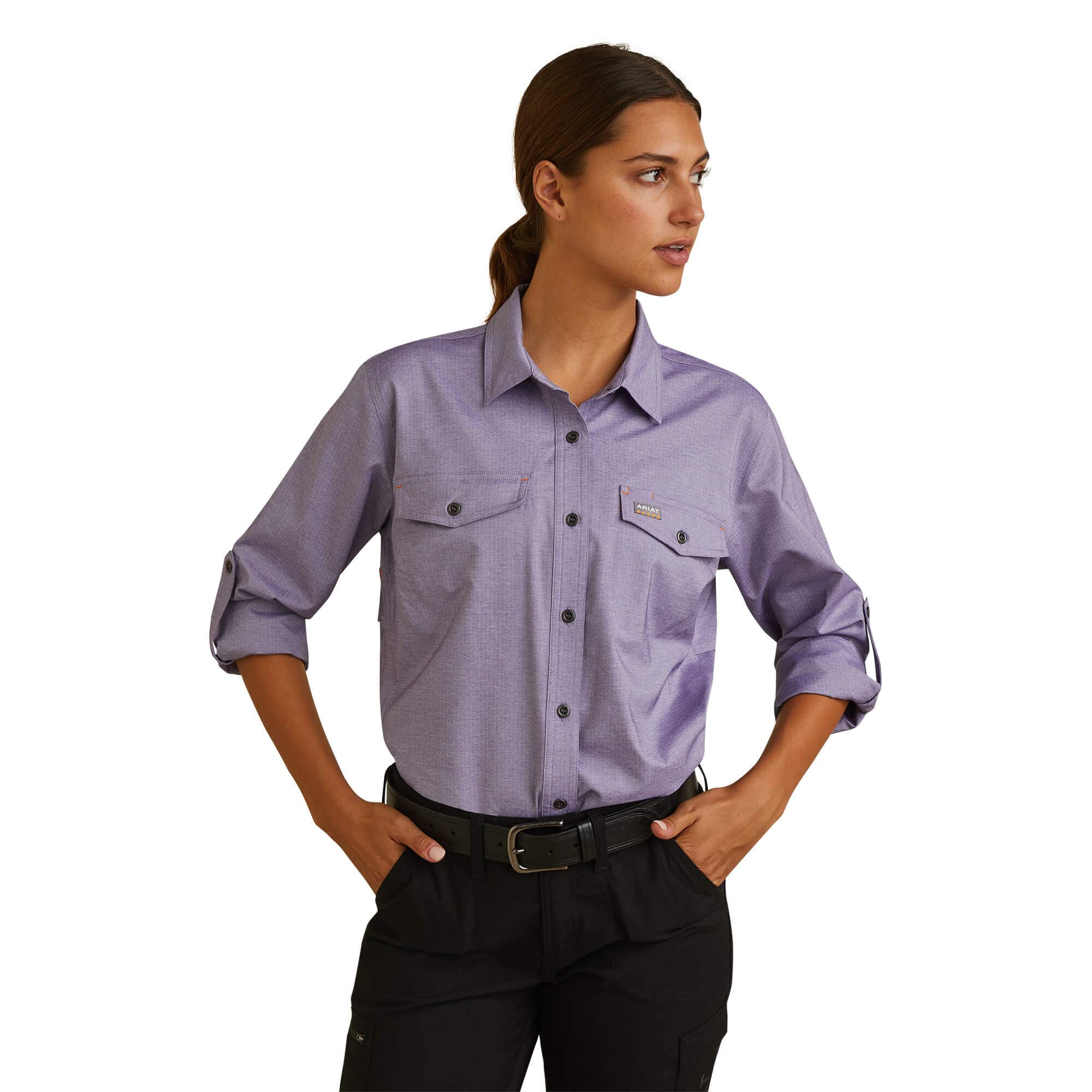 ARIAT Work Rebar Made Tough Venttek DuraStretch Work Shirt