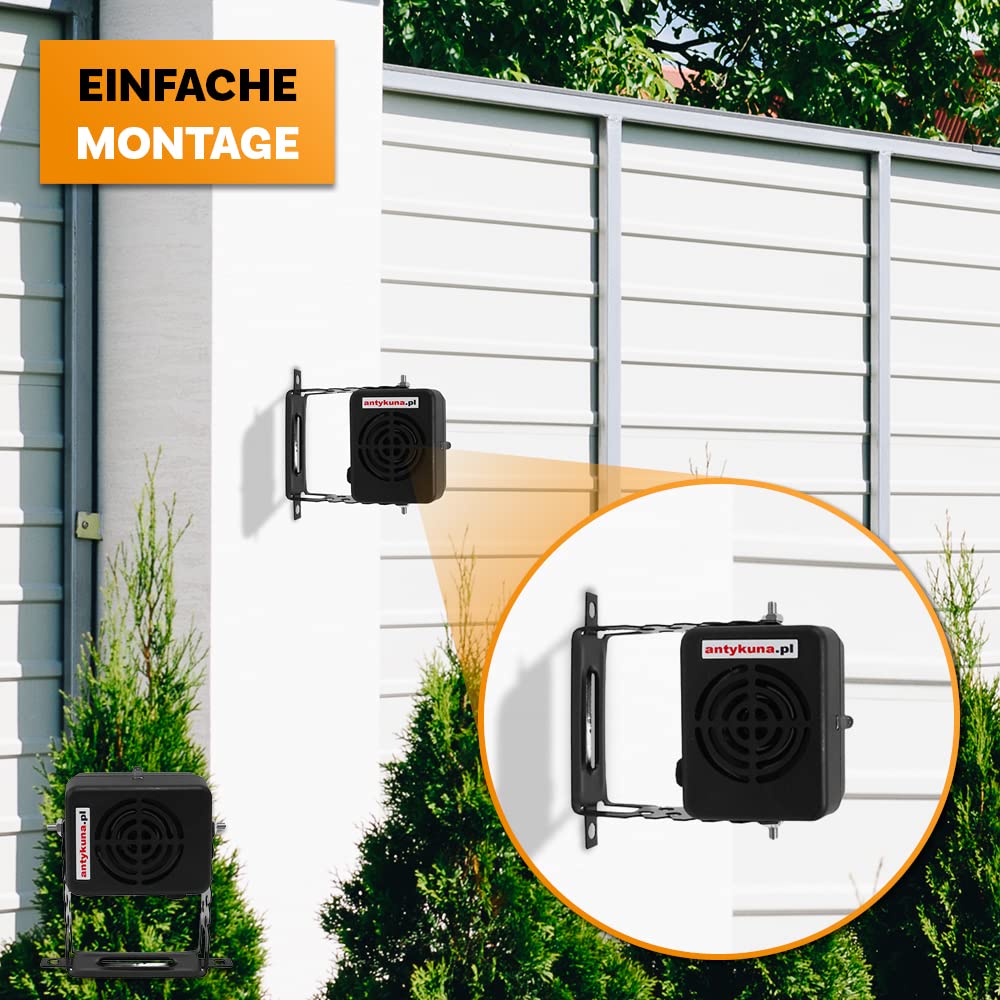 Repelente ultrasónico para roedores, ratas y ratones | Fuerte y eficaz | Dispositivo de alta frecuencia Casa Garage Techo