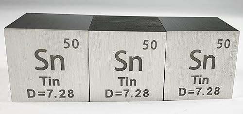 Miniatura 227 de Cubo de metal cobalto de 0.39 pulgadas (0.394 in) hasta un 99.9% puro elemento de tabla periódica de densidad grabada, colección de bloques