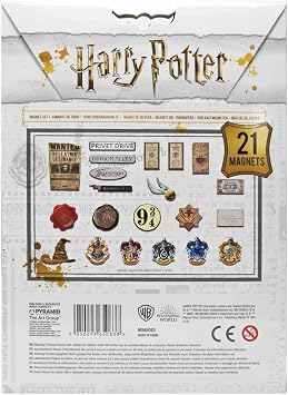 Wizarding World MS65083 Magnets, Multi-Colour, 18 x 24cm
