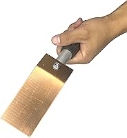Vista 8 de Cuchara de soldadura de cobre con respaldo magnético, juego de respaldo de soldadura a tope de cobre, paneles planos de cobre, diseño de imán