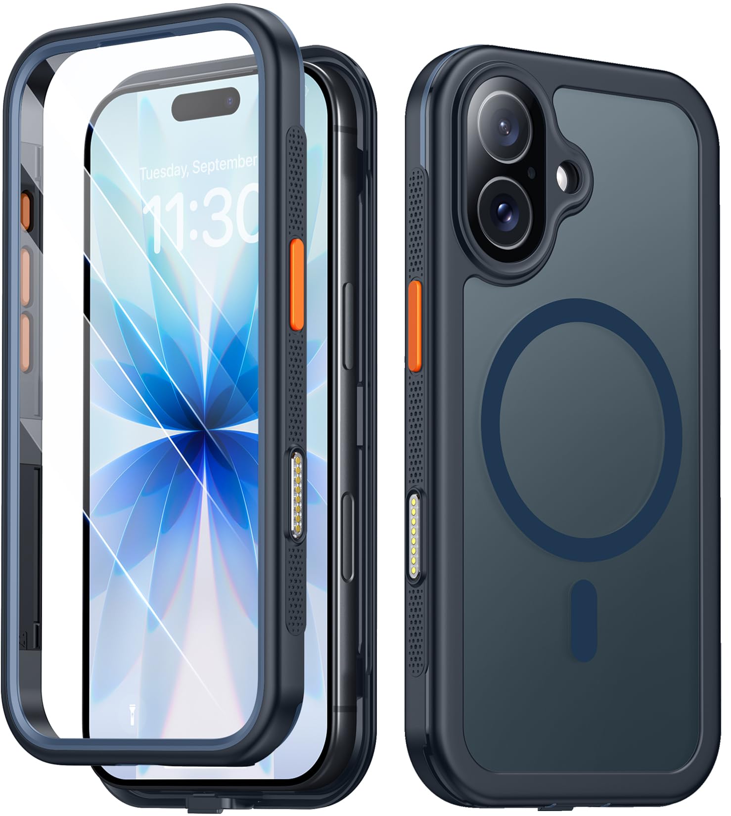 Photo 1 of Red2Fire iPhone 17 Case, Blue, 6.3" Screen Protector
