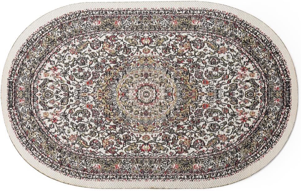 Odoria 1/12 Miniature Rugs and Carpet Dollhouse Decoration Accessories, Gray