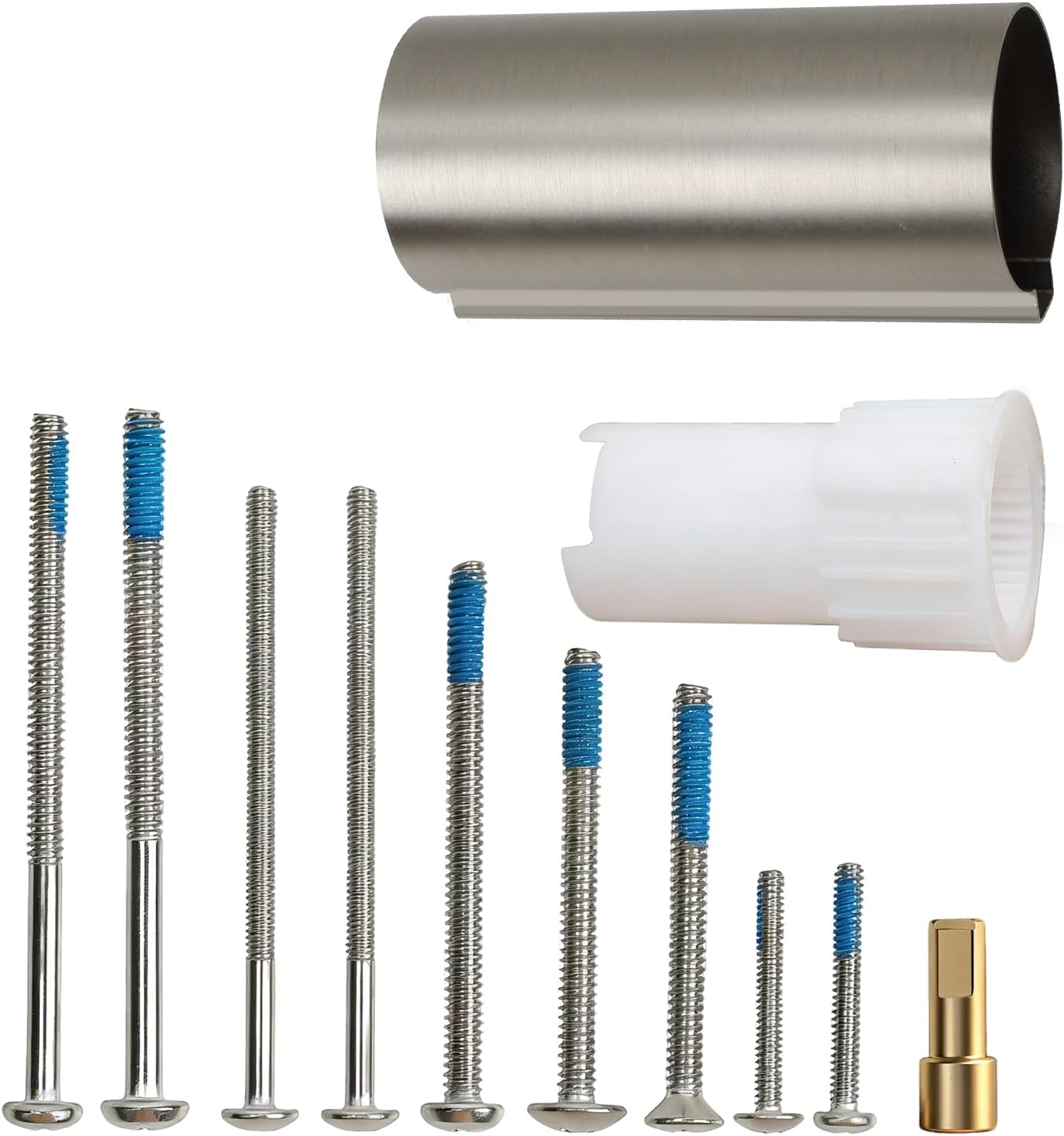 Upgraded Brass Brushed Nickel Handle Extension Kit Shower Valve Extension kit Compatible with Moen Posi-Temp Single Handle Tub and Shower Faucet Replace#: 96945BN