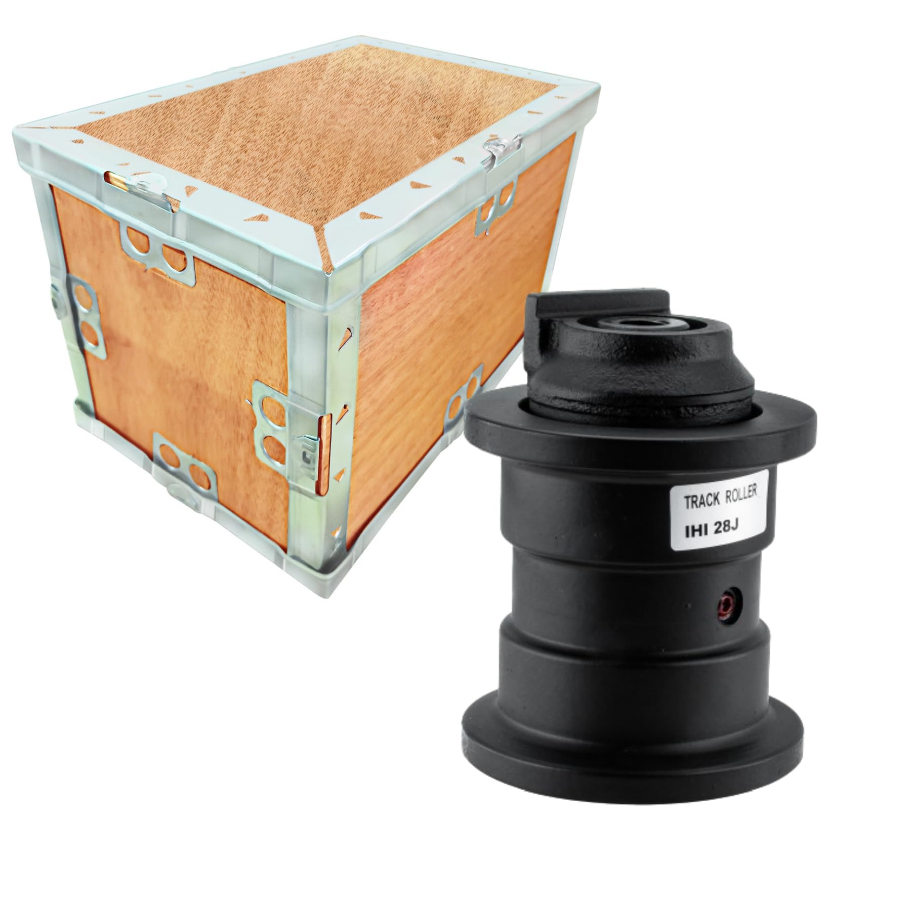 RADREPLA Track Roller Bottom Roller for IH IHI28J Mini Excavator Undercarriage Bottom Rollers