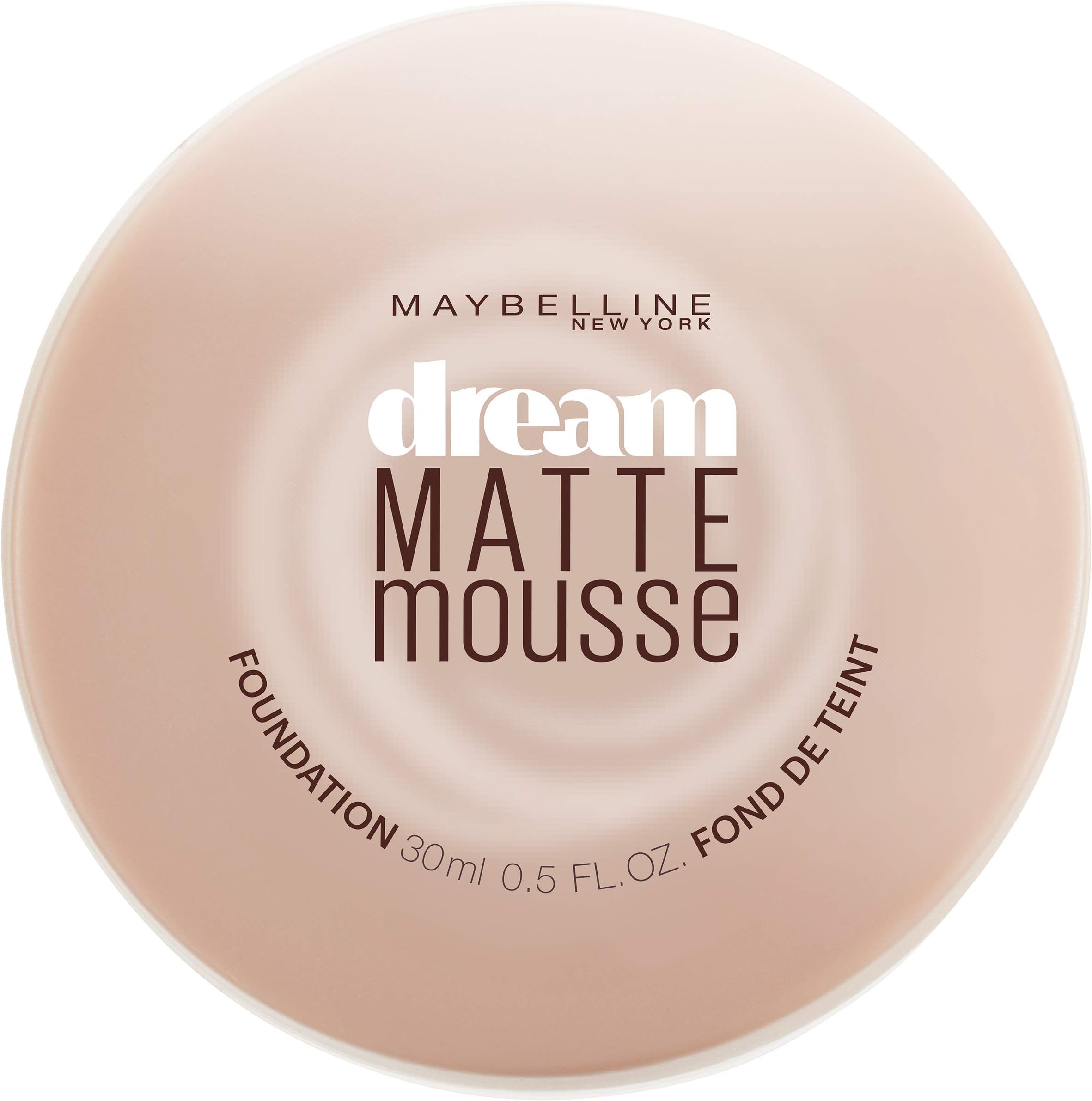 Maybelline New York Dream Matte Mousse Foundation, Cocoa, 0.64 oz.