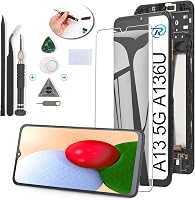 RongZy Samsung Galaxy A13 5G/A136U Kijelző Csere Készlet - Érintőképernyő Digitalizáló Üveg Szerelvény Kerettel + Javítóeszközök 1