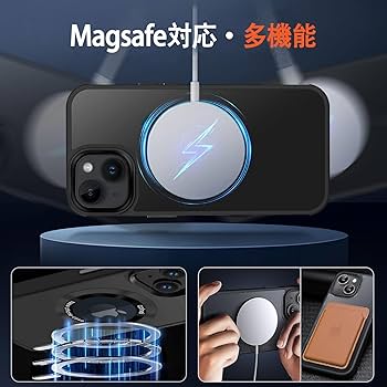 iPhone 15 Pro Max ケース マグセーフ 対応 半透明 マグネット Amazon.co.jp: JETech iPhone15ProMax 6.7インチ（15 Pro Max）用