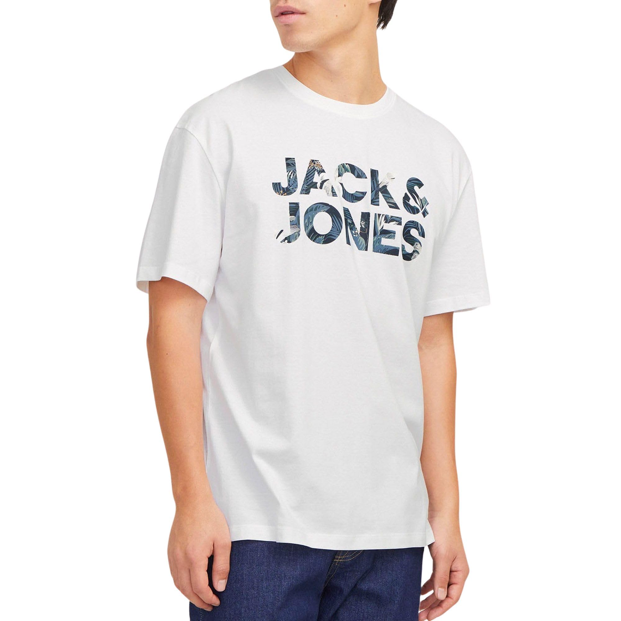 Jack & Jones Junior JJEBRYAN - T-shirt con stampa - sky captain/blu scuro
