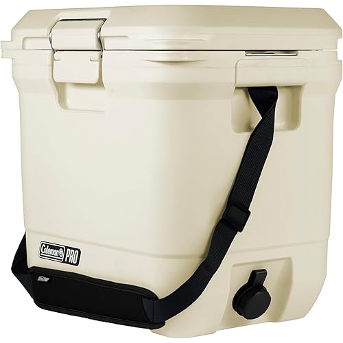 Coleman Pro 25-Quart Hard Cooler, Desert Sand