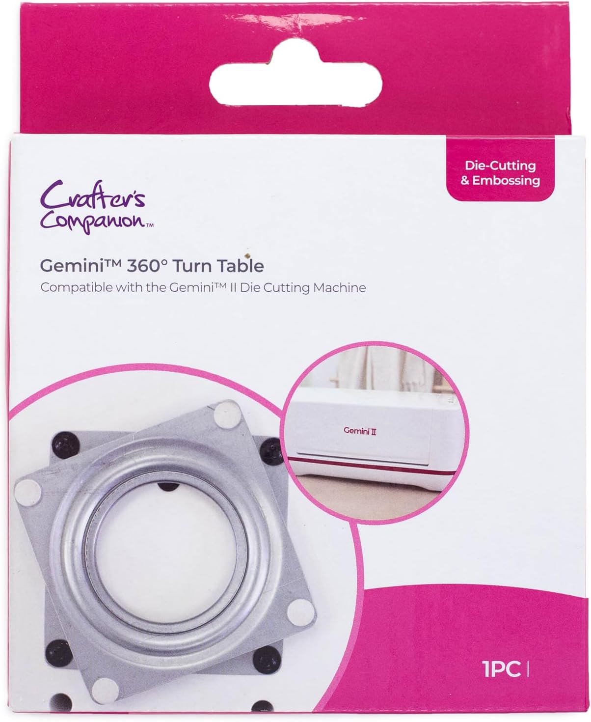 Gemini II Accessories - 360° Turn Table - Craft from Any Angle [GEMII-ACC-360], 14cm x 11cm x 2cm