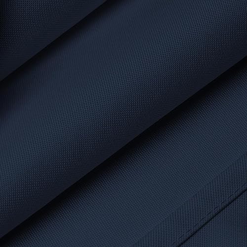 Vista 5 de Lann's Linens - Mantel redondo premium de 120" para bodas/banquetes/restaurantes - Mantel de tela de poliéster - Azul marino