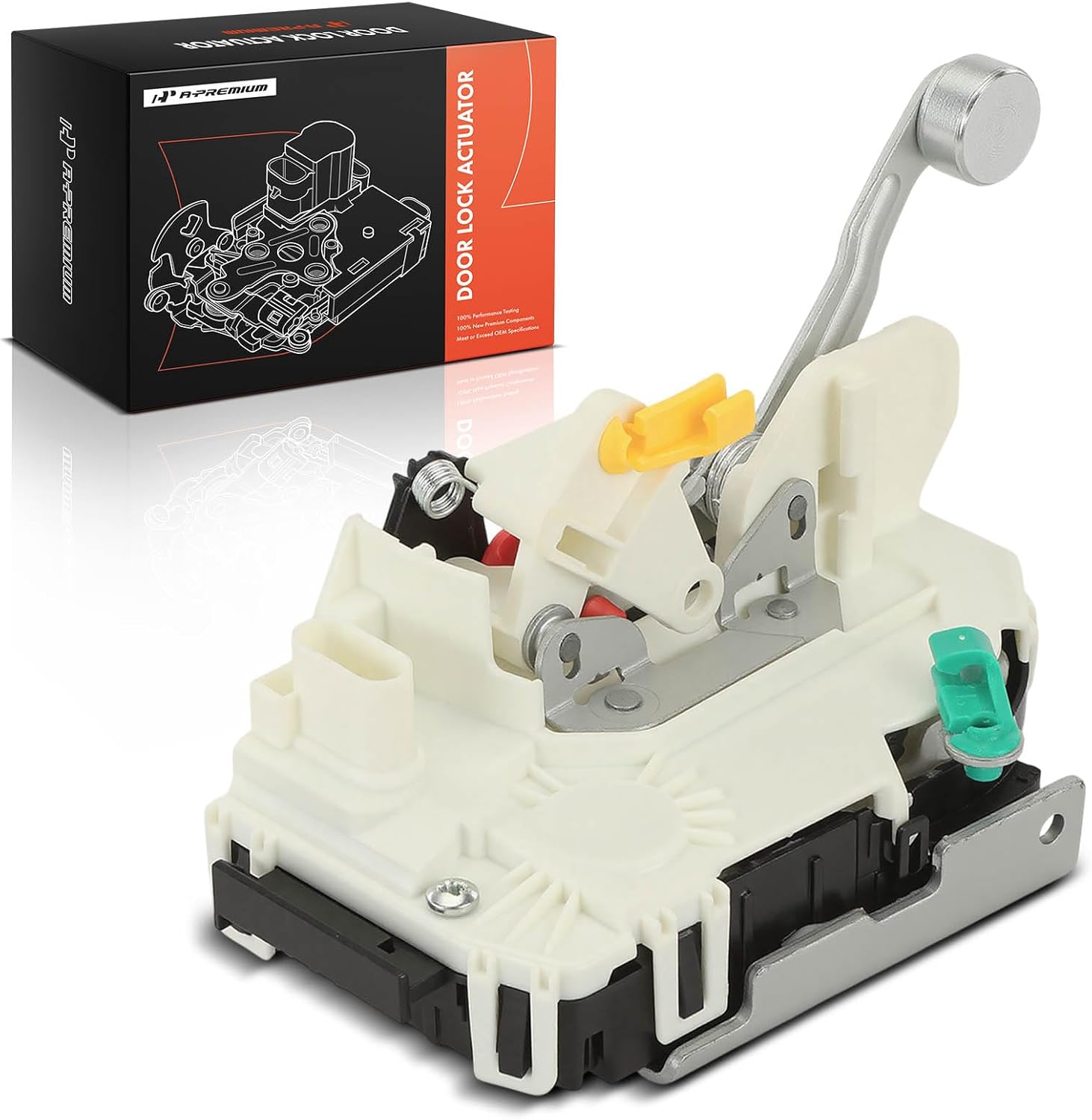 A-Premium Front Right Passenger Side Door Lock Actuator Compatible with Jeep Liberty 2008-2012 & Dodge Nitro 2007-2011