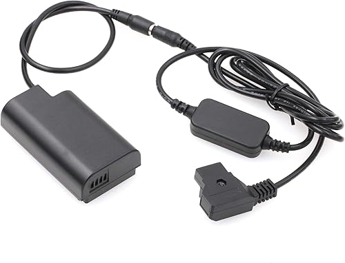 Miniatura 2 de V-Mount D-tap to Dummy Battery DMW-DCC16 DC Coupler for Panasonic Lumix DC-S1 S1M S1H S1R S1RM Camera