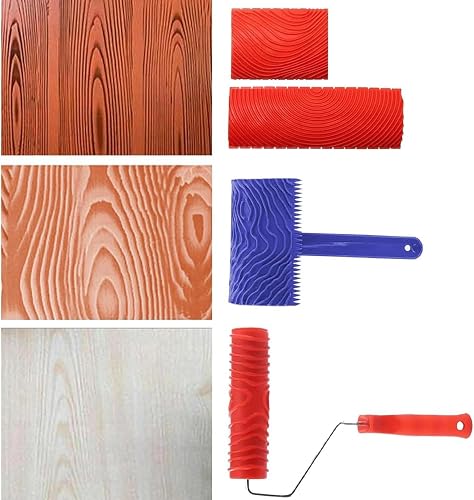 Outil à effet bois pour décoration murale DIY, outil de