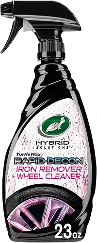 Turtle Wax 53759 Hybrid Solutions - Limpiador de todas las ruedas y removedor de hierro, eliminación rápida de contaminantes superficiales, polvo de