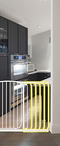 Miniatura 2 de Dreambaby Chelsea - Extensión para puerta de bebé 140in color negro