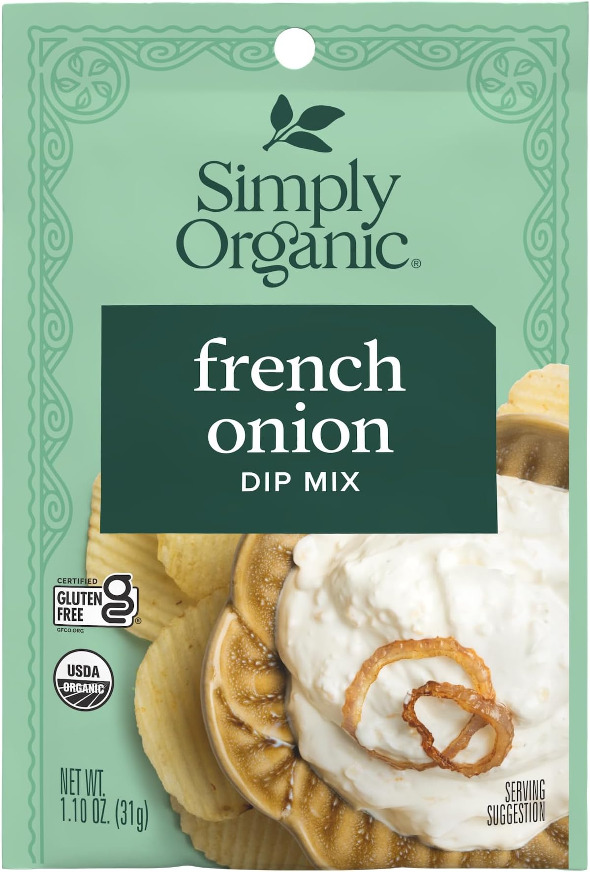 Simply Organic Dip Mix, French Onion, 1.1 oz