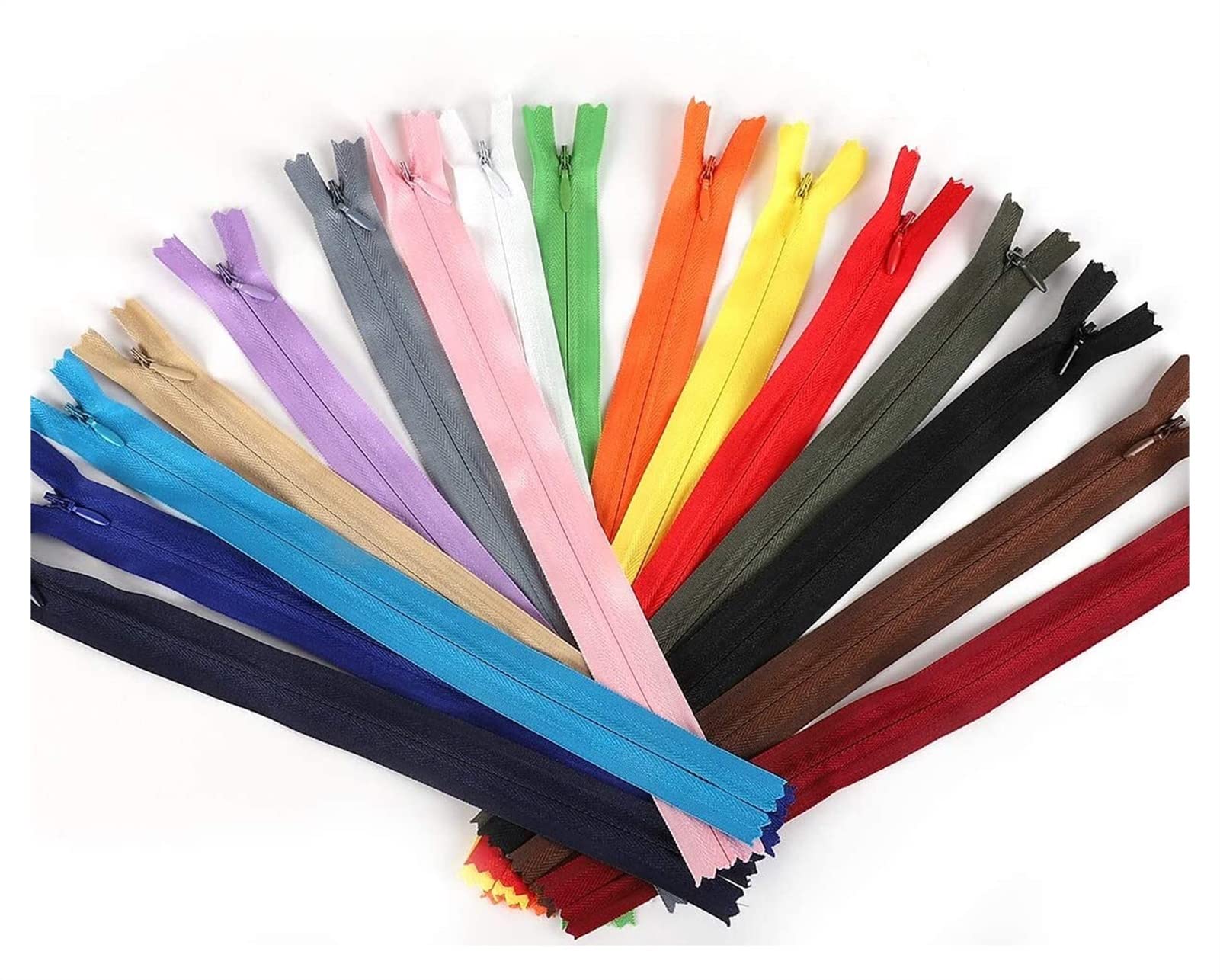 Cerniere Invisibili Bobina di Nylon Fai-da-Te per Abiti da Cucire Accessorio in Nylon (Color : Green, Size : 2.3cm Width 60cm) (Black 2.3cm Width 35cm)