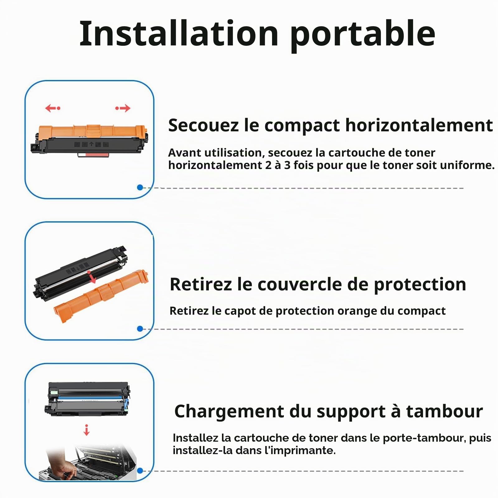 C3224 Cartouche de Toner Haute Capacité C3210K0 C3210C0 C3210M0 C3210Y0 pour Lexmark C3224 C3326 MC3224 MC3326 C3224dw C3326dw C3426dw Imprimantes, Impressions Nettes, 2000 Pages,BCMY-1 Set