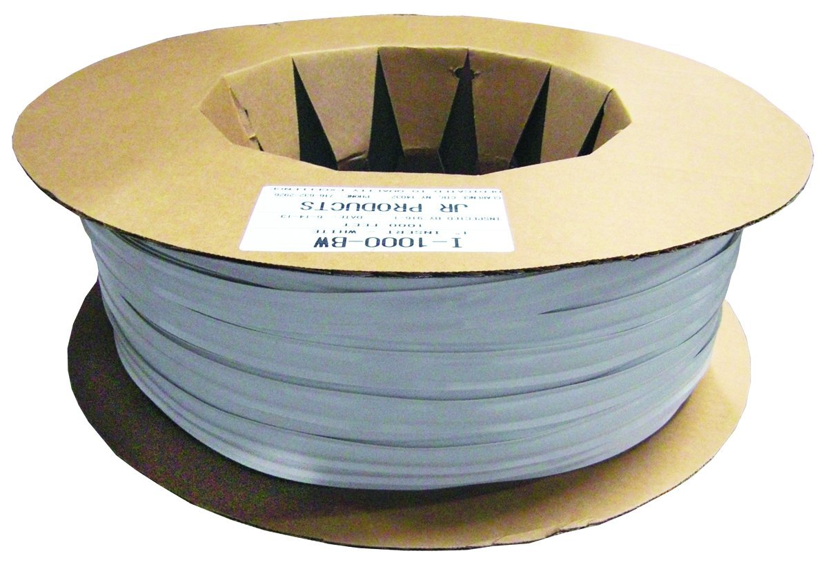 JR Products Wkładka winylowa 10001 - biała, 2,5 cm x 1000'