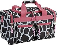 Vista 10 de Rockland Duffel Bag Rosado con puntos