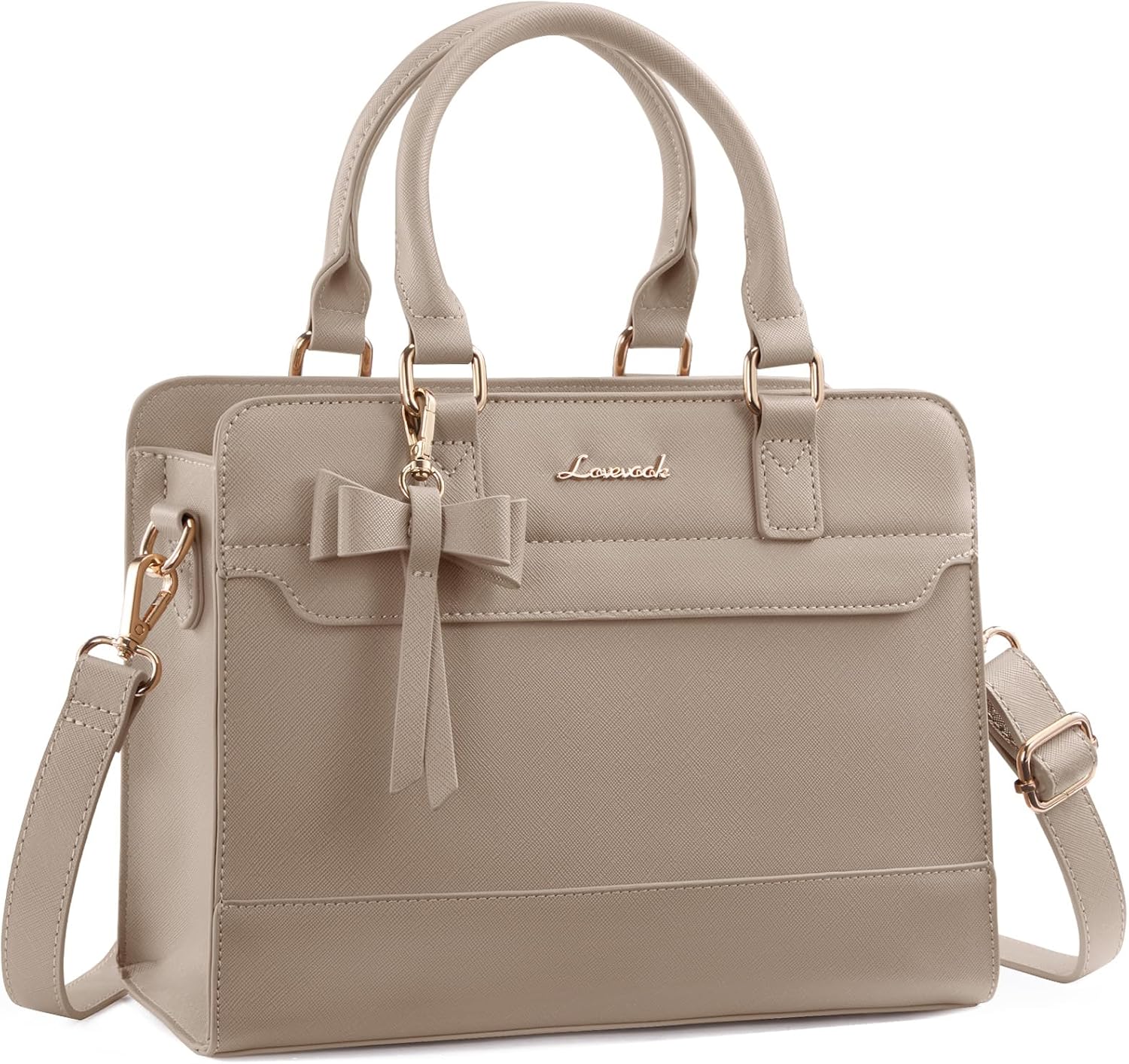 LOVEVOOK Purses for Women,Leather Tote Purse and Handbags,Satchel Shoulder Crossbody Top Handle Bags with Zipper