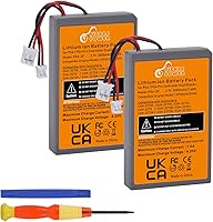 Vista 1 de Pickle Power Paquete de 2 Baterías de Reemplazo para Control de PS4 de 2000mAh para Sony PS4/PS4 Pro/PS4 Slim PlayStation 4 Dualshock 4 Controlador