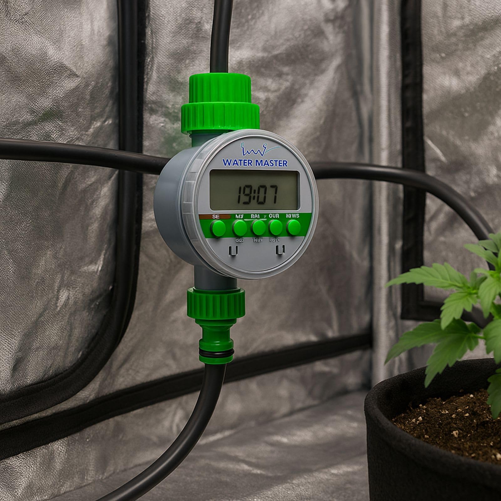Weedness Water Master Programmatore di irrigazione digitale - Sistema di irrigazione automatico