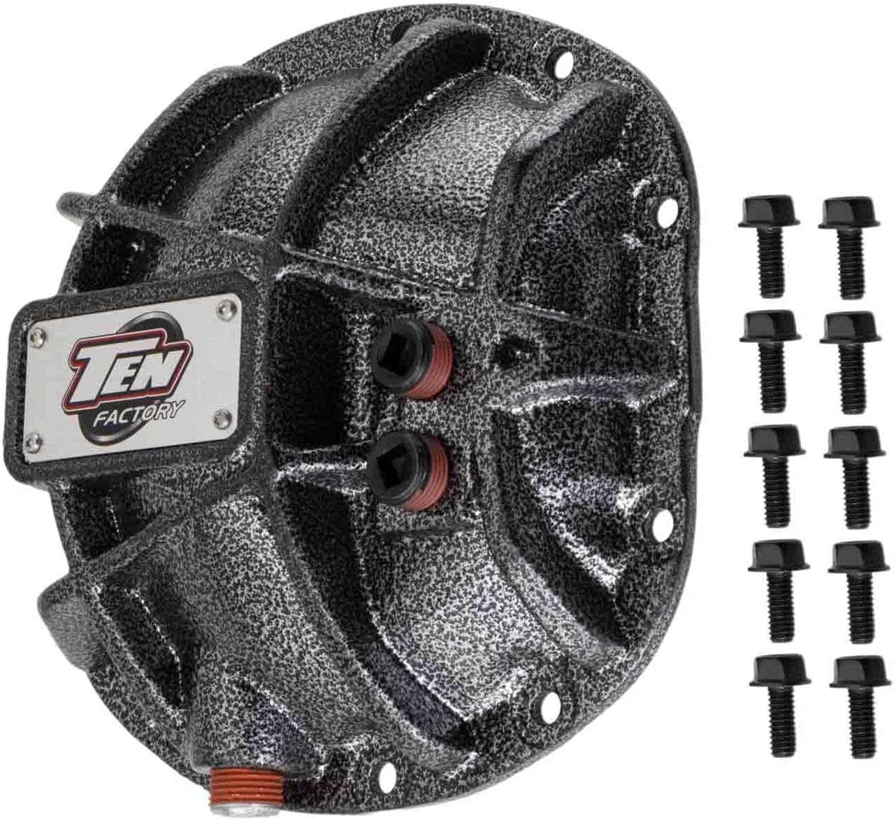 TEN Factory TFD30-2148 Differential Cover Dana 30 Front Fits JK/TJ Standard & Reverse Cut Replaces Spicer 10023534 ARB 750002 Yukon YHCC-D30