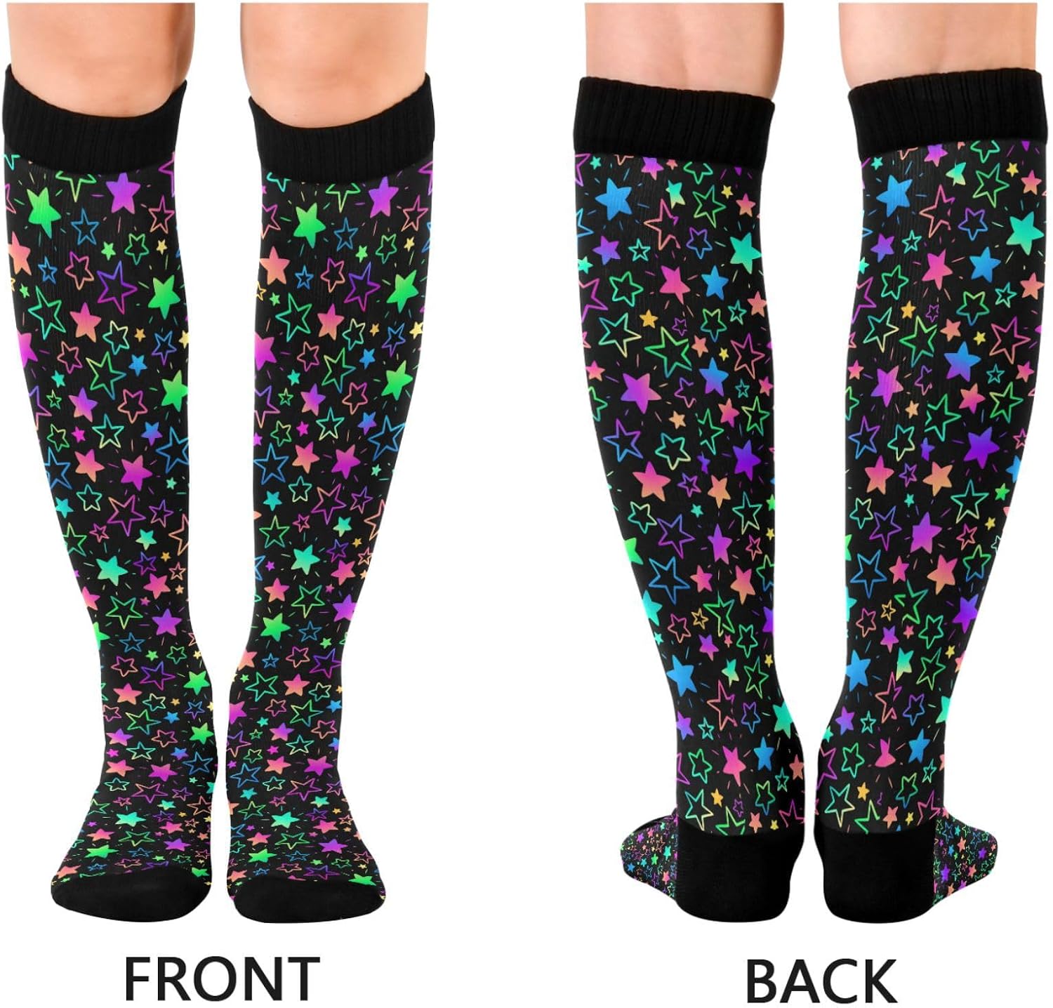 Compression Socks for Women & Men Knee High Socks image 2