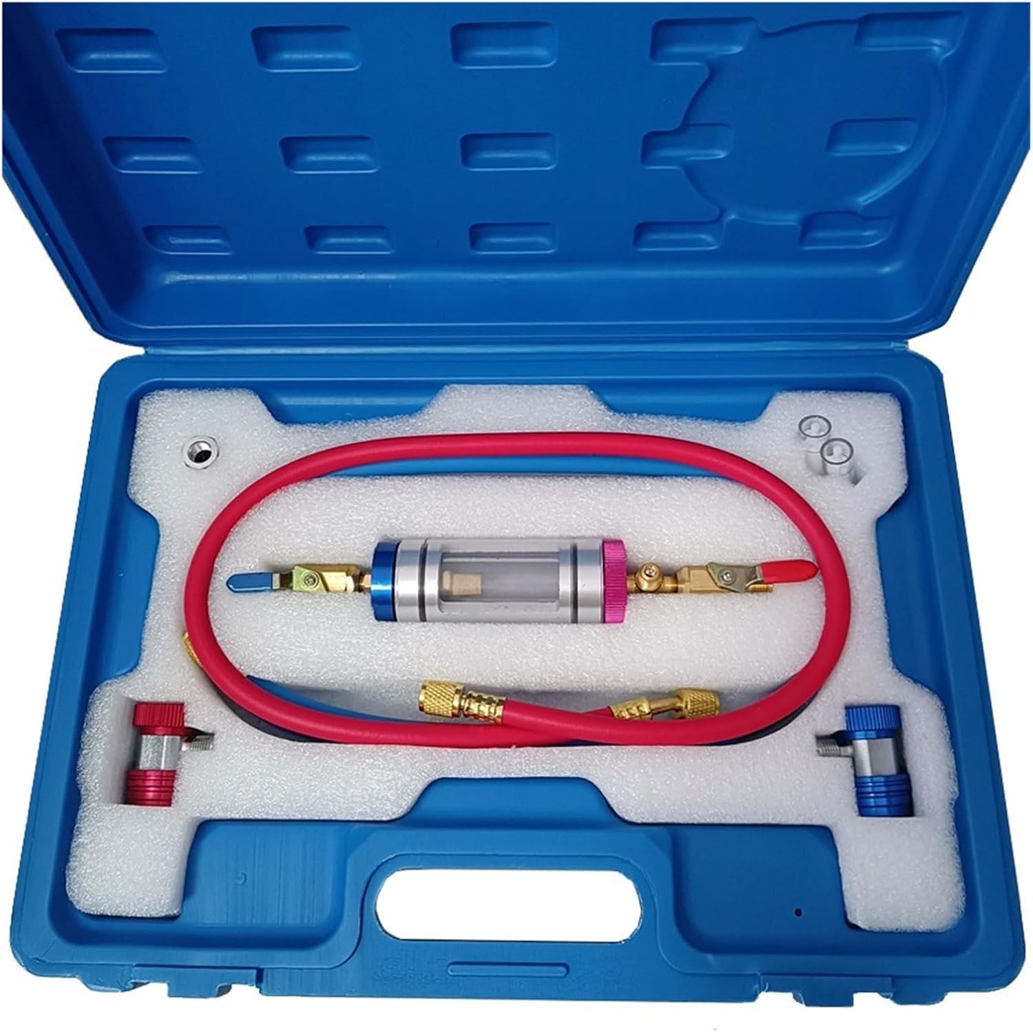 Automotive Air Conditioning Refrigerant Oil Analyzer Car A/C System Compressor Oil Filter Test Tool Refrigeration Oil Regulator