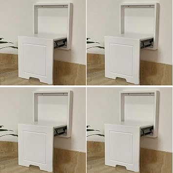 Wall-Mounted Folding Chairs,Solid Wood Wall Chair Change Shoe Bench,can be Stored Without Occupying Space Applicable Scene Living Room - Bedroom - Aisle - Bathroom Etc