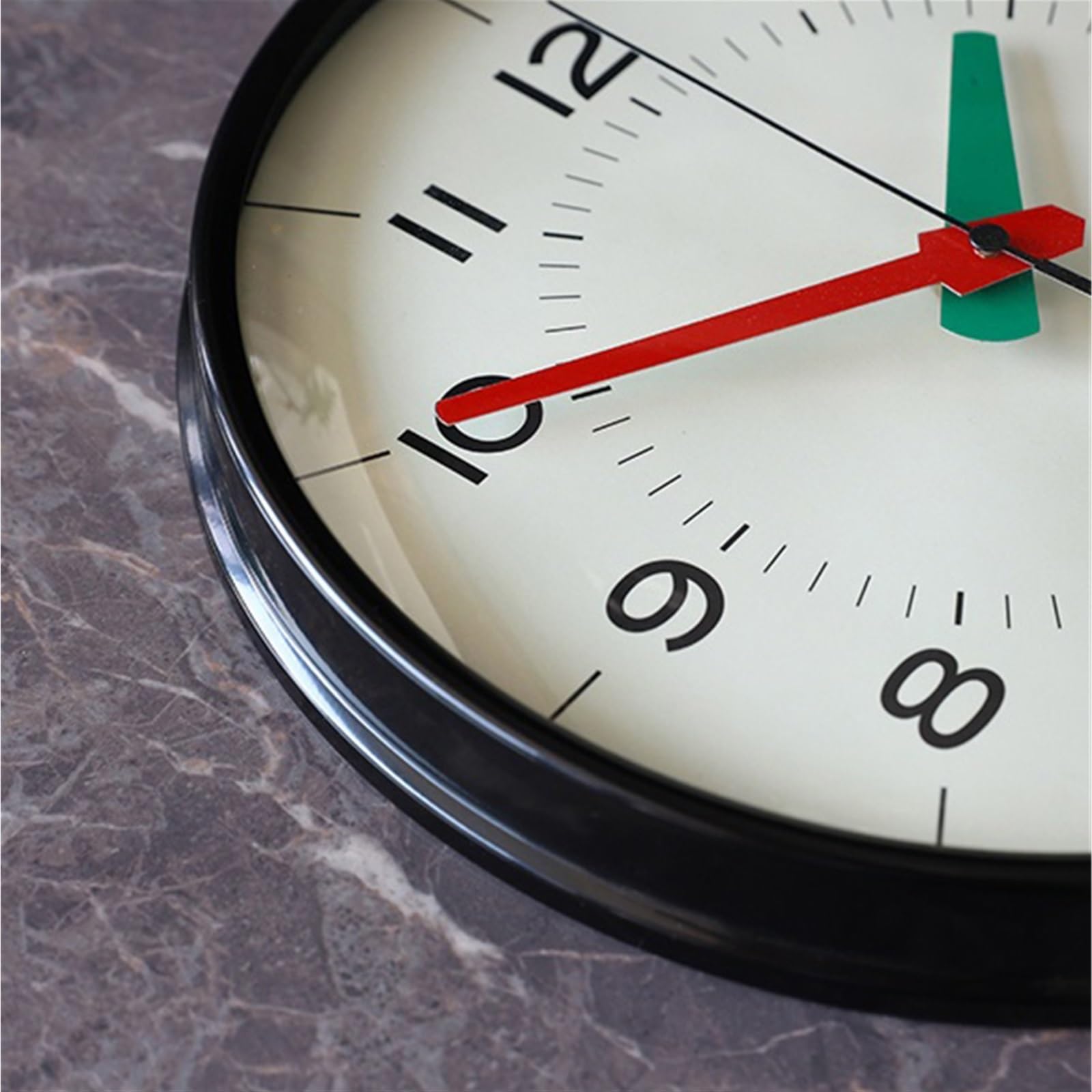 Cucina Camera da letto semplice e moderna con orologio parete silenzioso 12 pollici alimentato a batteria Decorazioni per interni