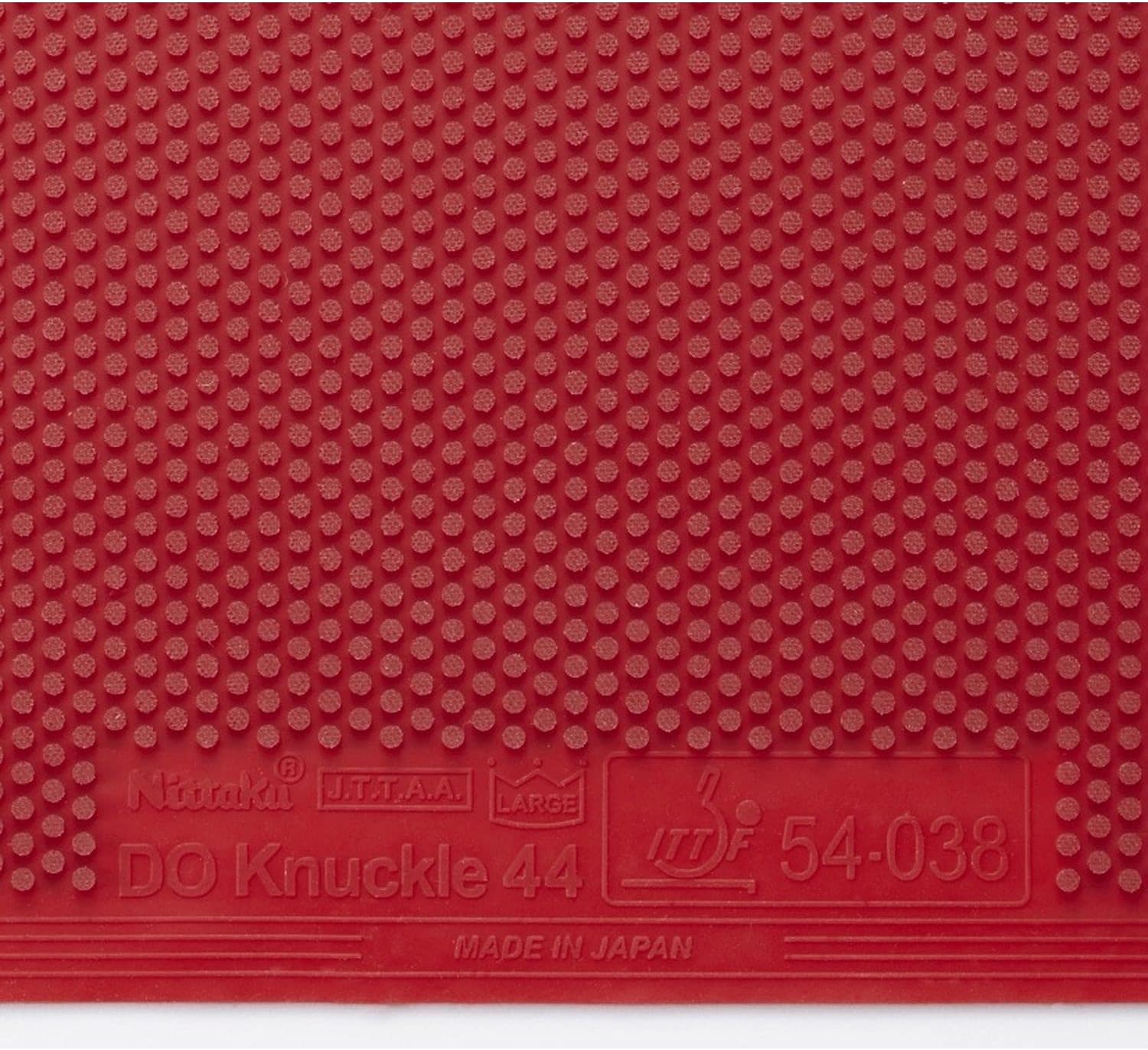 Nittaku NR-8578 Table Tennis Rubber Donnuckle 44 Large Ball Variation System Ultra Thin