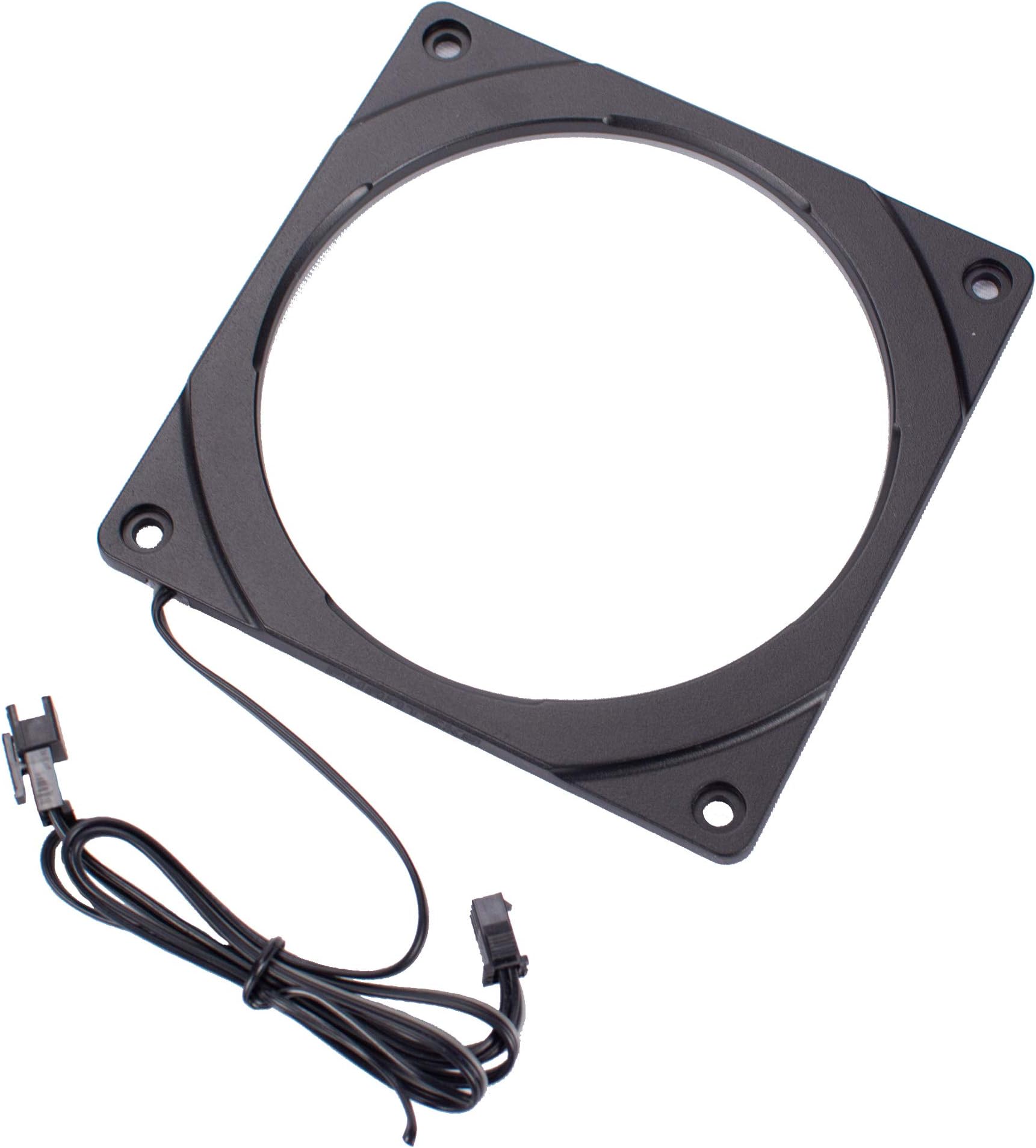 Halos 140mm Digital RGB LED Fan Frame - Black