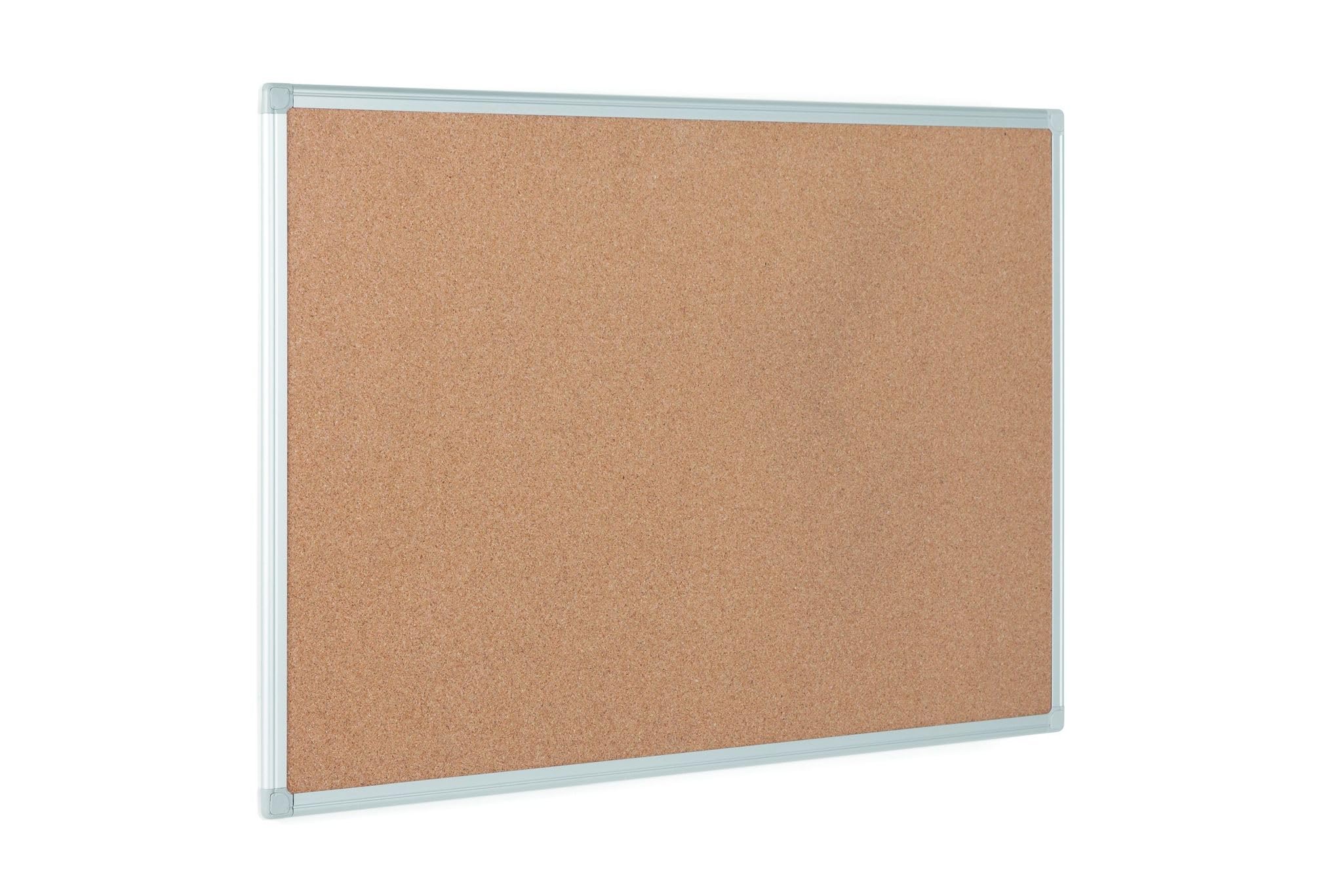 MasterVision Tablica ogłoszeniowa Earth Cork, 45 cm x 61 cm, tablica korkowa z aluminiową ramą