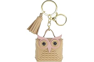 Mini Coin Purse Keychain: Ultimate Cutest Owl for Coin Storage