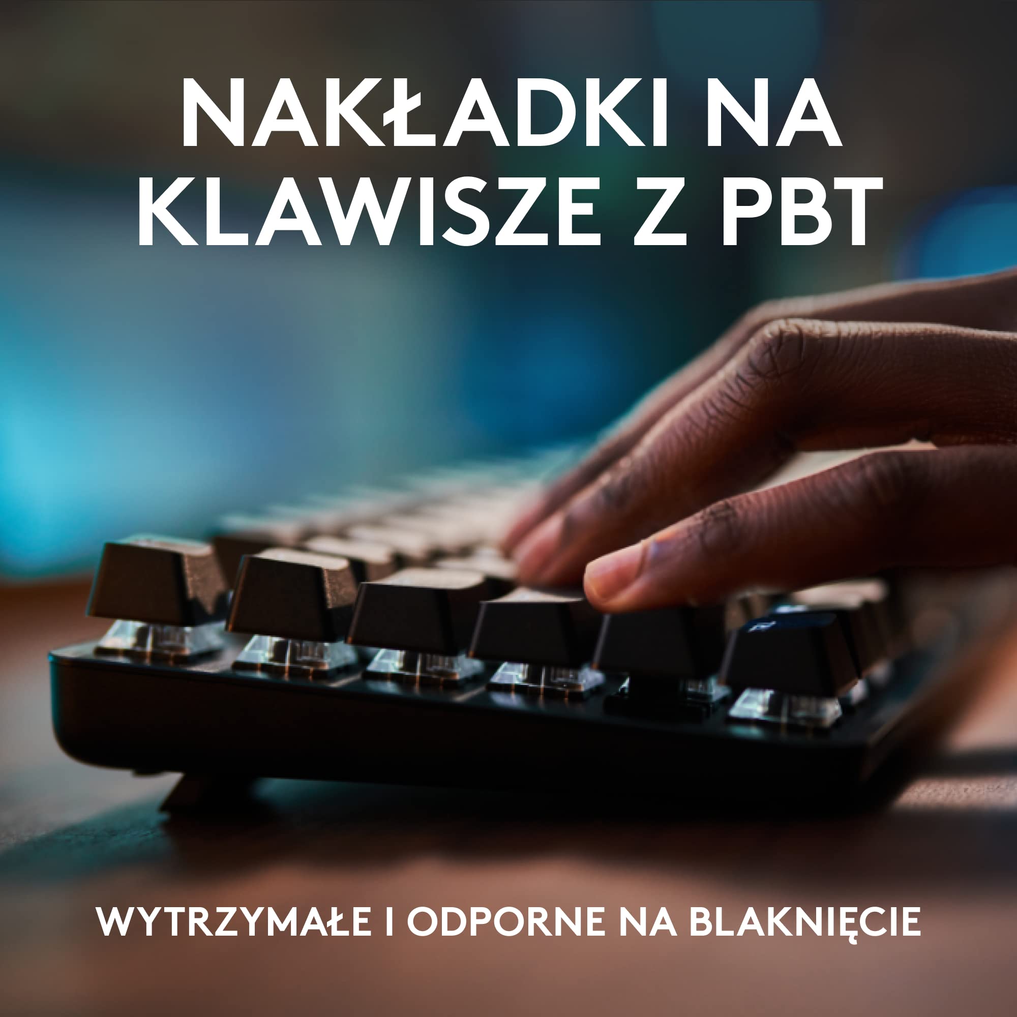 Logitech G G413 SE pełnowymiarowa, podświetlana klawiatura mechaniczna dla graczy z dotykowymi przełącznikami mechanicznymi, Anti-Ghosting, Windows/macOS, QWERTY układ US international - Czarny