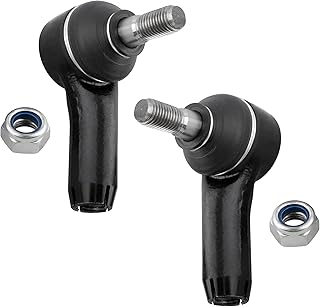WEDOAUTO 2Pcs Front Driver and Passenger Side Outer Tie Rod Ends Replacement Fit For Audi 100/100 Quattro 200/200 Quattro 5000 Quattro A6 A6 Quattro S4 S6 V8 Quattro Replace# ‎ES2752 ES2753