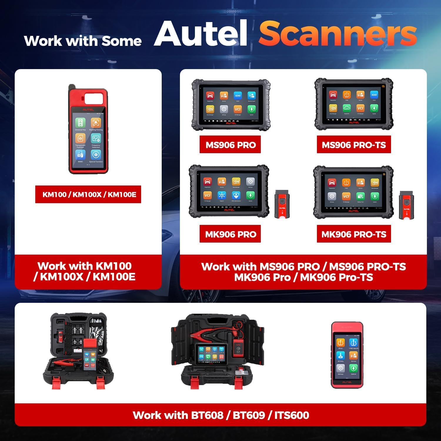 Autel MaxiVCI V200 VCI200 Wireless Dongle, VCI 200 OBD2 Anschlussadapter | 2026 Auto Kommunikationsschnittstelle, Funktioniert mit MaxiSys MS906 PRO MS906 PRO-TS KM100 BT608 BT609 ITS600 MK906 PRO-TS