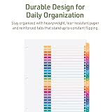 Avery EcoFriendly Table of Contents Dividers, A-Z Tab, 1 Set – view 8