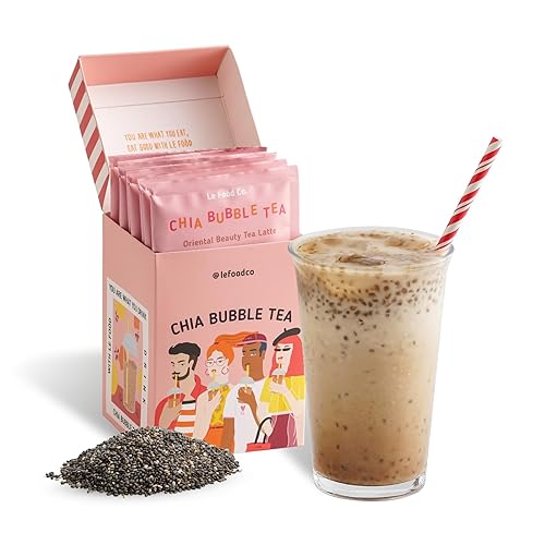 Miniatura 19 de Le Food Got Chia! Superfood Latte – Choco Maca Magic Bebida superalimentaria de chocolate con semillas de chía Etiqueta limpia Cacao rico