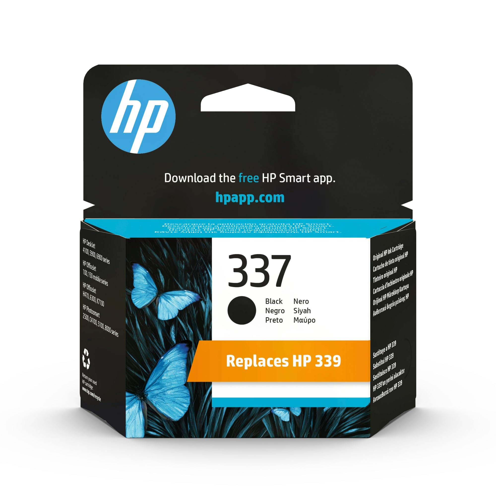 HP 337 - Cartucho de Tinta, Negro