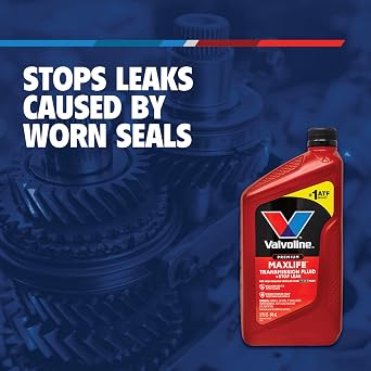 Valvoline MaxLife Automatic Transmission Fluid with Stop Leak, Formula Protects Against Wear Seal Damage and Oxidation, 32oz