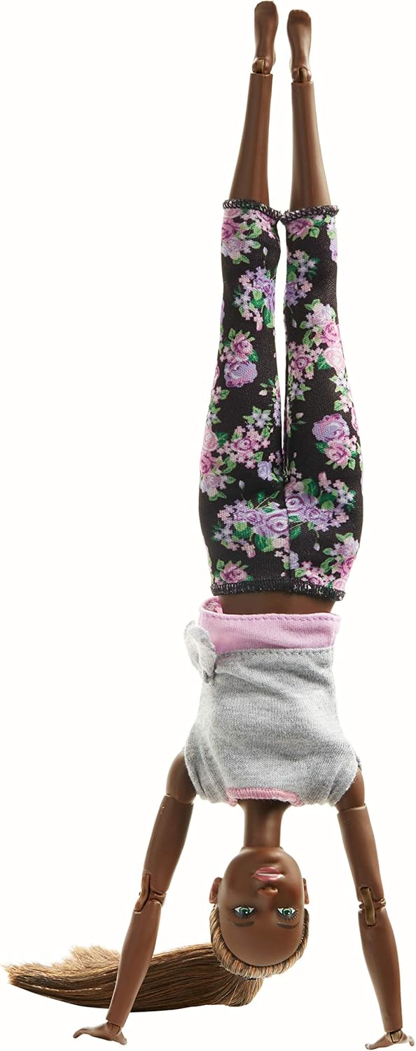 Barbie Made to Move Doll with 22 Joints, Dark Hair, UK Ubuy