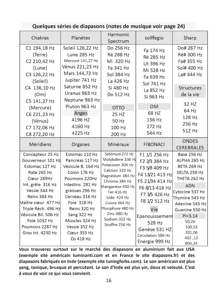 Les diapasons thérapeutiques: 1: Les fondations VERSION FEVRIER 2026