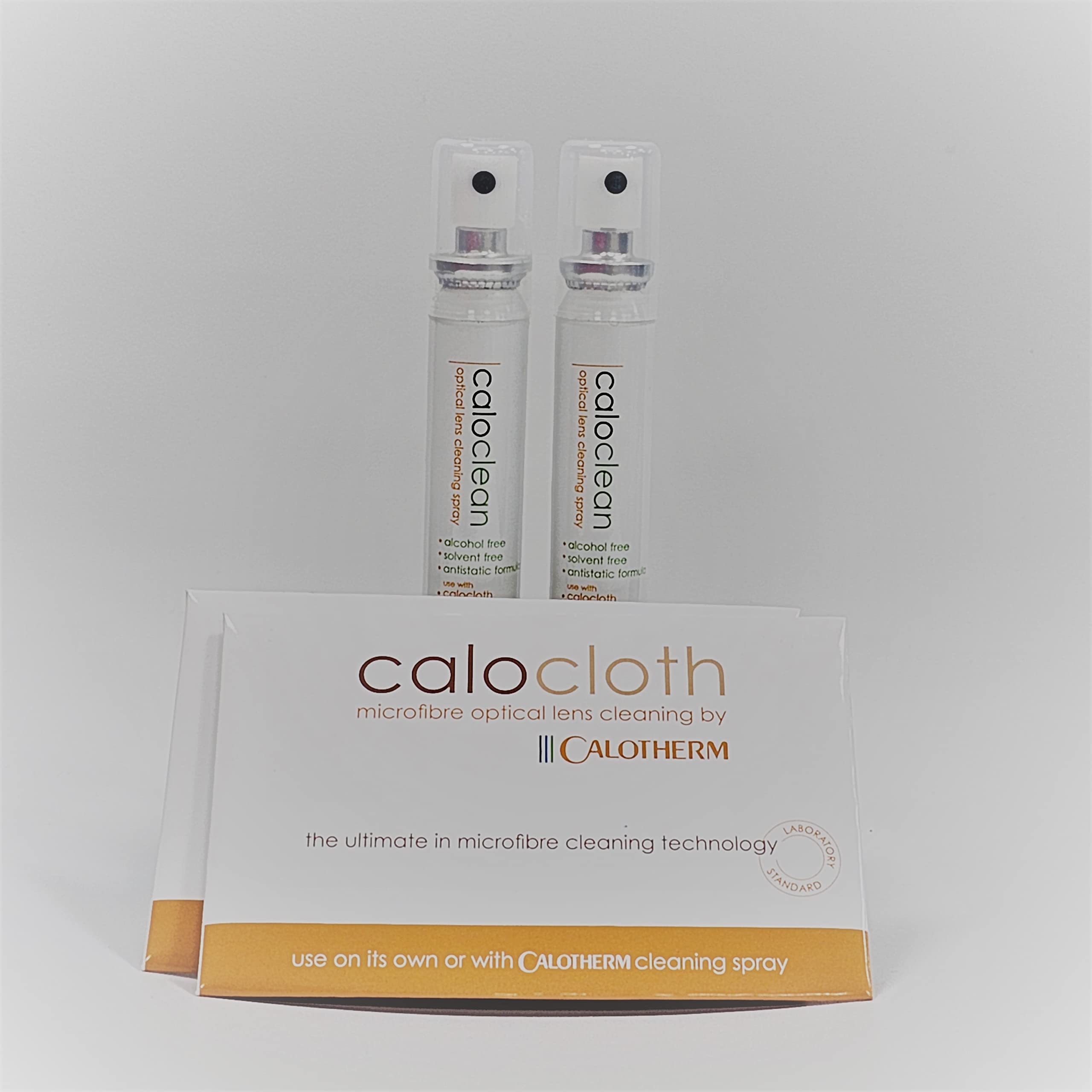 Calotherm2 x "8 x 6" CaloCloth & 2 x 25ml CaloCoat Spray Bundle